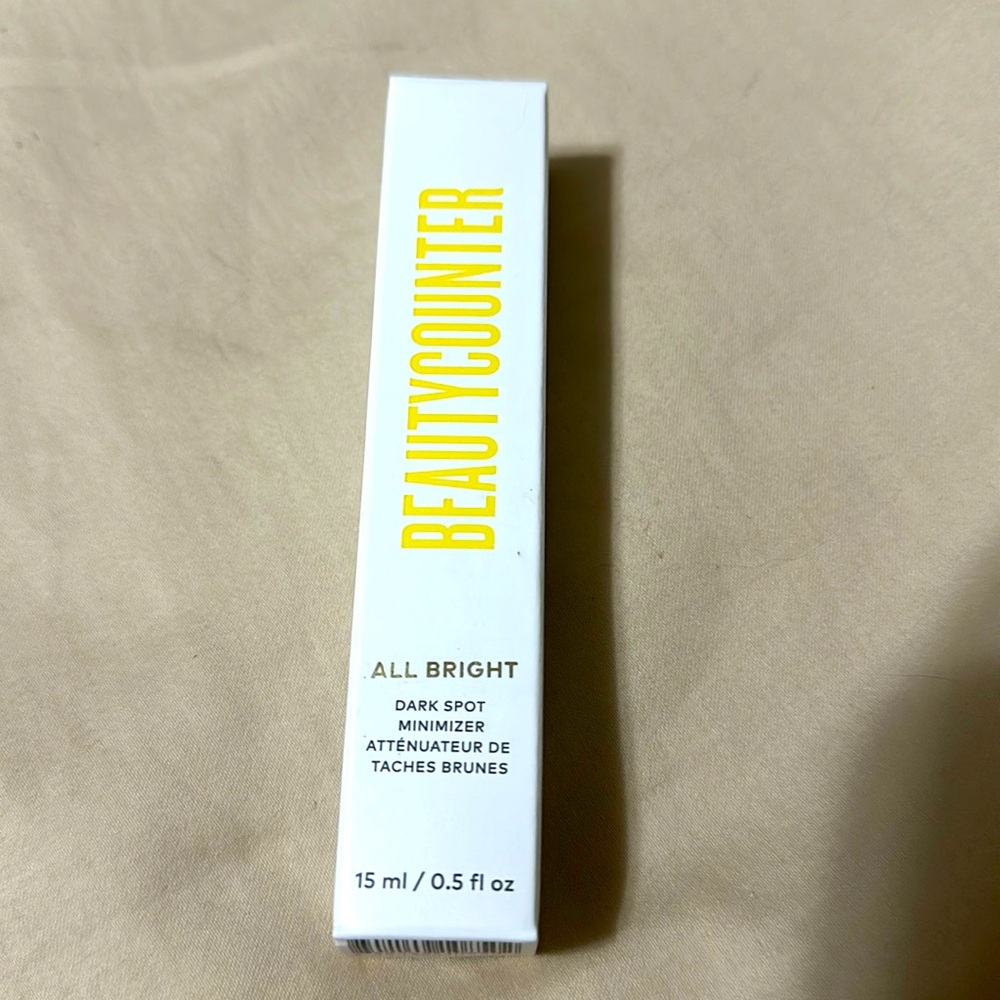 Beautycounter All Bright Dark Spot Minimizer New in Box